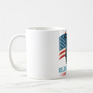 Mug Rejeter les rois depuis 1776 Statue Design