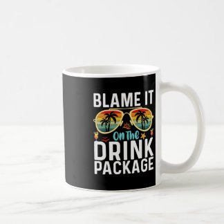 Mug Rejetez la faute sur le forfait boissons Anniversa