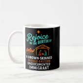 Mug Rejoice In The Birth Of A Brown Skinned Christian  (Gauche)