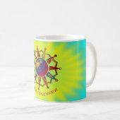 Mug Rejoindre les gens | yellocyanlila brillance (Devant droit)