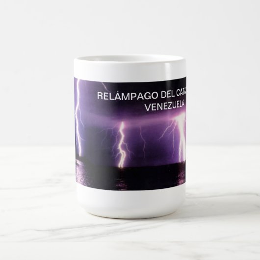 MUG RELÁMPAGO DEL CATATUMBO. (Centre)