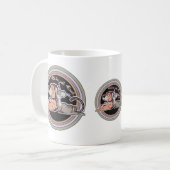 Mug Relation de chat de chien (Devant gauche)