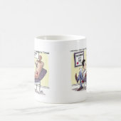 Mug Relation/Psychologie Caricature Dons Amusants (Centre)