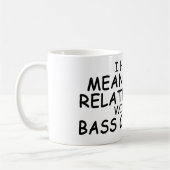 Mug Relation significative Basse Clarinet (Gauche)