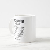 Mug Relations publiques (Devant gauche)