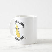 Mug Relax Everything Will Be All Ripe Funny Fruit Pun (Devant gauche)