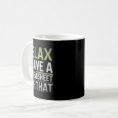 Mug Relax J'ai Un Tableur Pour Ça Compte Humoristique (Devant gauche)