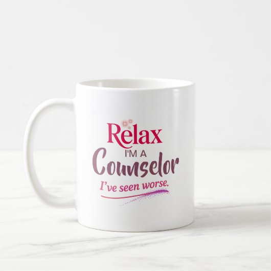 Mug Relax Je suis conseiller (Gauche)