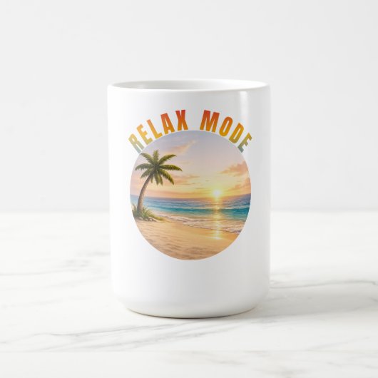 Mug Relax Mode Tropical Sunset (Centre)