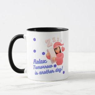 Mug relax, sommeil, zzzzzzz demain est un autre jour
