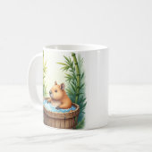 Mug Relaxation Jacuzzi Capybara Vibes Chill Journée Sp (Devant gauche)