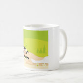 Mug Relaxing Zen Spa Woman Tropical Wellness (Devant droit)