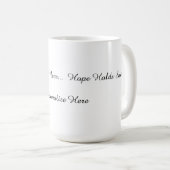 Mug Relgieuse Espoir Stable (Devant droit)
