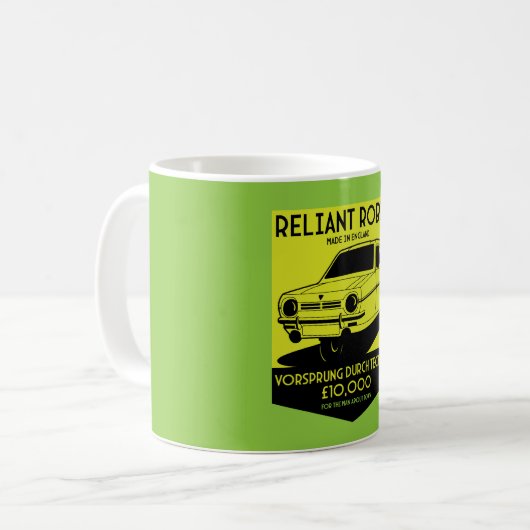Mug Reliant Robin Owners Club (Devant gauche)