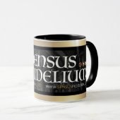 Mug Religieux catholique, le SConsensus Fidelium (Devant droit)