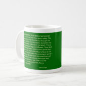 Mug Religion de la Science d'harmonie (Devant gauche)