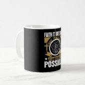 Mug Religion - Foi Il Rend Les Choses Possible (Devant gauche)