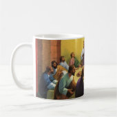 Mug Religion vintage, Dernière Cène avec Jésus-Christ (Gauche)