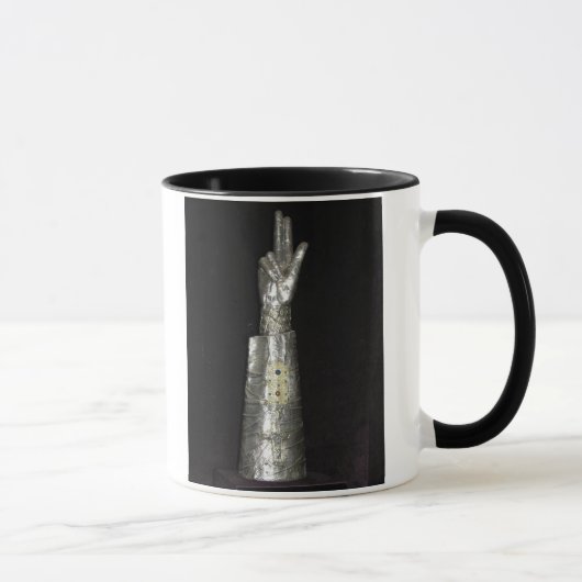 Mug Reliquaire de St George (argent et bois) (Droite)