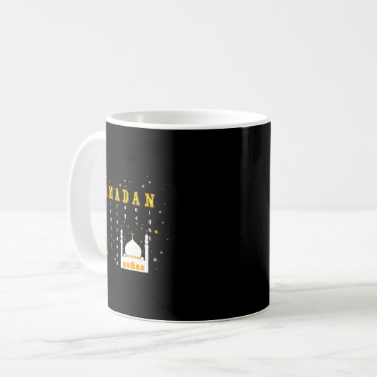 Mug Remember Allah Ramadan Mubarak Kareem  (Devant gauche)