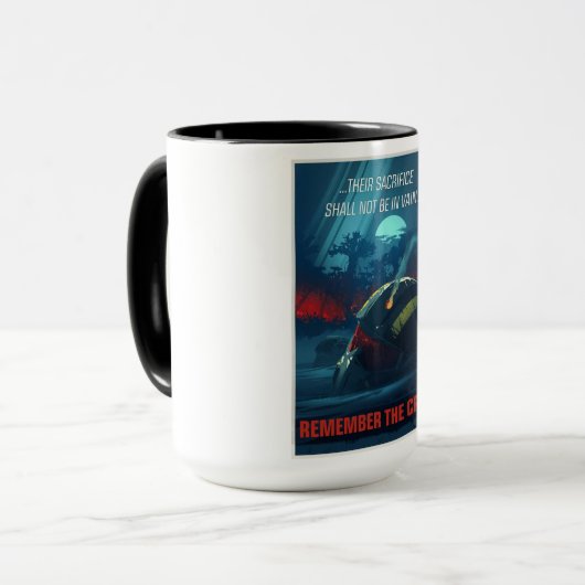 Mug Remember the Creek- Helldivers 2 (Devant gauche)
