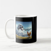 Mug Remember Who You Are Dinosaur Chicken  (Gauche)