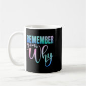 Mug Remember Your Why Gym Motivation Fitness Insration (Gauche)