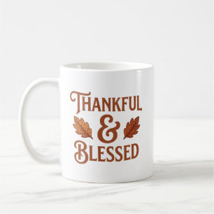 Mug Remercié & Bénie Vintage Automne