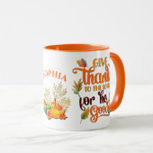 Mug "Remercie le Seigneur de son bien" (Devant droit)