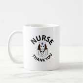 Mug Remerciement aux infirmières Cadeau d'appréciation (Gauche)