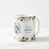 Mug Remerciement fleurs  (Devant droit)