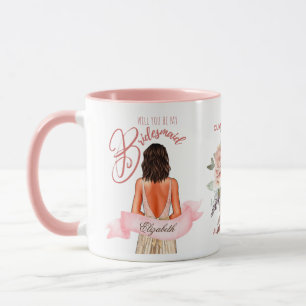 Mug Remerciement personnalisé de proposition de carica