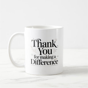 Mug Remerciement Personnalisé Pour Faire Une Différenc