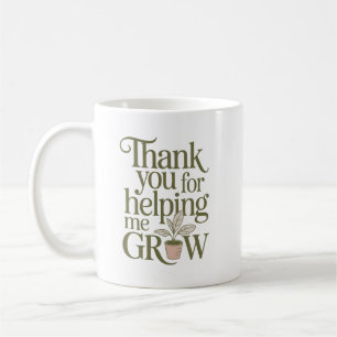 Mug Remerciement Personnalisé Pour M'avoir Aidée à Gra