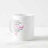 Mug Remerciement pour l'application d'assistance perso (Devant gauche)