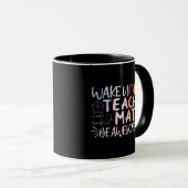 Mug Remerciement pour un professeur de maths - Soyez g (Devant droit)