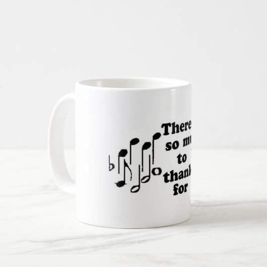 Mug Remerciements (Devant gauche)