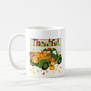 Mug Remerciements - Automne Citrouilles de Camion Than