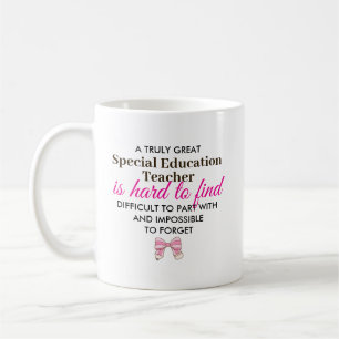Mug Remerciements aux enseignants spécialisés en éduca
