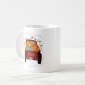 Mug Remerciements Enseignant Automne Citrouille Camion (Devant gauche)