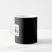 Mug Remerciements Gratuit et béni Citrouille Chute Mer (Devant gauche)