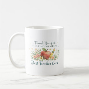 Mug Remerciements Personnalisés pour m'avoir aidé à gr