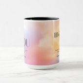 Mug Remerciements pour Baby Shower sur le thème des co (Centre)