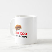 MUG REMERCIER LA MORUE (Devant gauche)