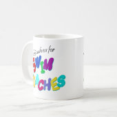 Mug Remerciez la qualité des entraîneurs de bain (Devant gauche)