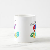 Mug Remerciez la qualité des entraîneurs de bain (Centre)