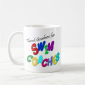 Mug Remerciez la qualité des entraîneurs de bain (Gauche)