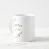 Mug Remerciez Maman Appréciation Botanique (Devant gauche)