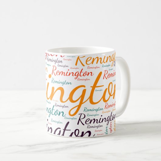 Mug Remington (Devant droit)