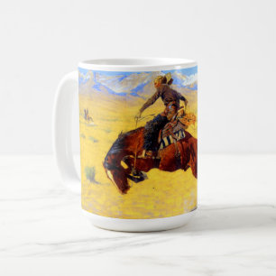 Mug Remington Old West Horse et Cowboy